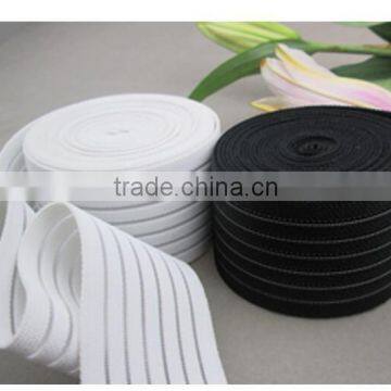 Breathable elastic strap for medical belt