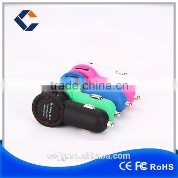 New Hot Portable Promotions Customize Any Color Single / Dual Custom Usb Car Charger