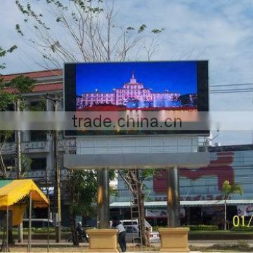 video advertising p10mm outdoor full color led display with CE RoHS ISO