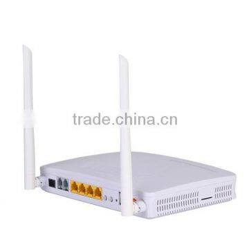 4GE Data Ports + 2FXS Voice Ports + USB Port+ WiFi FTTH GPON 2T2R Two External Antenna Wireless ONU