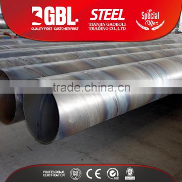 large diameter saw pipe helical welded steel pipe