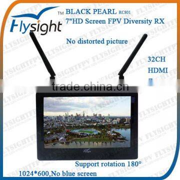 D764 FPV 7" LCD 5.8G 32CH FPV Monitor Receiver for Aircraft Flying