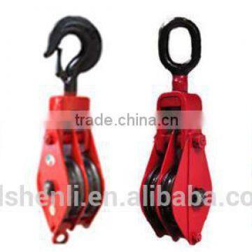 high tensile double type rope pulley block