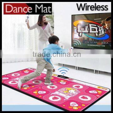 Double PC TV 16 Bit Wireless Dance Mat With 2 Wireless Game controller