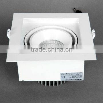 White and Black Housing BJ-GS-65 1x10W Recessed COB LED Downlight