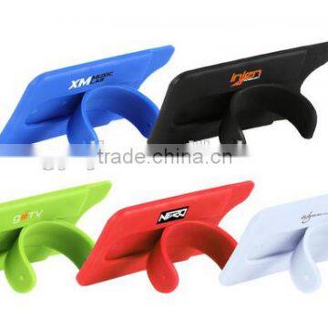 Soft material silicone 3m sticky phone holder for smartphones