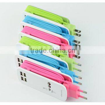 Universal 4 USB Charger Ports Power Strip With Universal Charfer Ports With BS, UL CSA, European Standard Power Strip photo-5