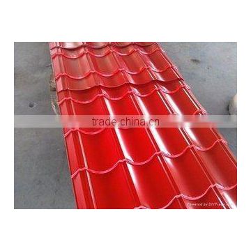 High quality corrugated sheet /roofing sheet using GI/GL/PPGI/PPGL