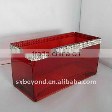 3D GLASS CUBE (BY11329)