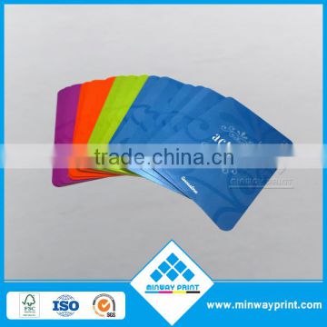 2015 hot sale colorful printing rigid cardboard paper card/ paper cardboard with OEM service paper card factory in China