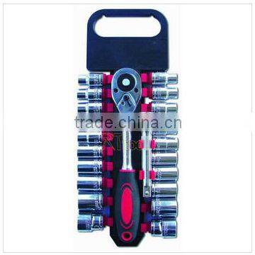 19pcs 1/2" hardware stock mini socket tool set