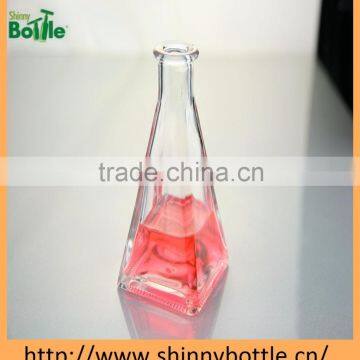 cone shape aroma oil diffuser glass bottle for promotion wholesale