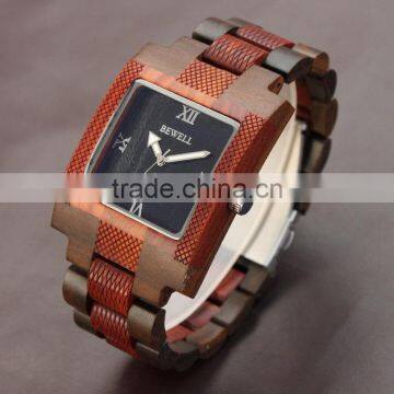 Mixed Color Wristwatch Wooden Water Resistant Wooden WristWatch Women Men Wristwatch Wooden photo-2