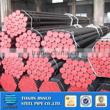 Tianjin black steel pipe seamless pipes sch40 astm a106