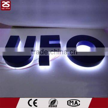 advertising led backlit sign outdoor