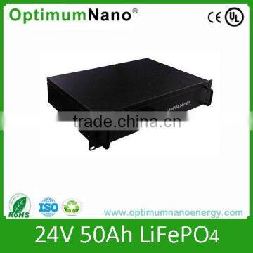 24v 50ah LiFePO4 Battery power supply battery backup cctv