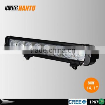 14.1inch off road led light bar 80W car led light bar mount waterproof led grow light bar