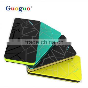 guangdong factory fashion mobile power bank, thinnest power bank high quality