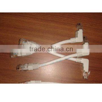2ft CAT5e RJ45 Shielded 90 Degree Down to Straight FTP Ethernet LAN Cabl photo-3