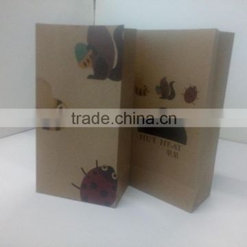 brown kraft square Packaging Box for nut