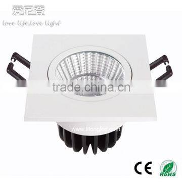 7W Recessed downlight cob led light,natural white light 10w led downlight