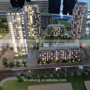 Real estate house building model for sale centre