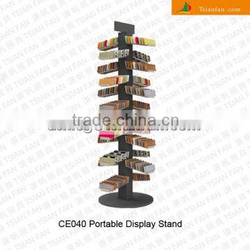 Tree tower style space saving tile display stand/quartz stone display stand -CE040