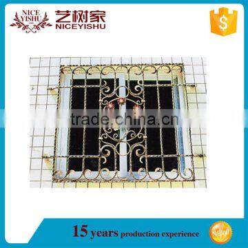 Ornamental iron work / wrought metal window grill design