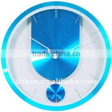 stainless steal wall clock