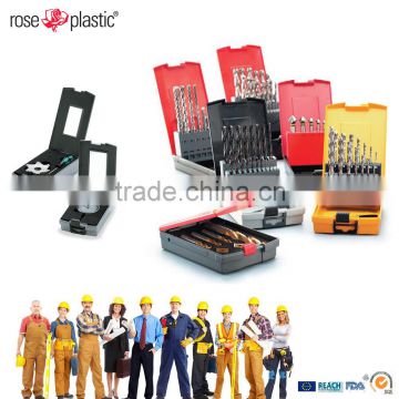 PP plastic packaging box for tube drills set BR