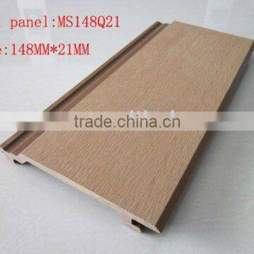 wood plastic composite external wall panel