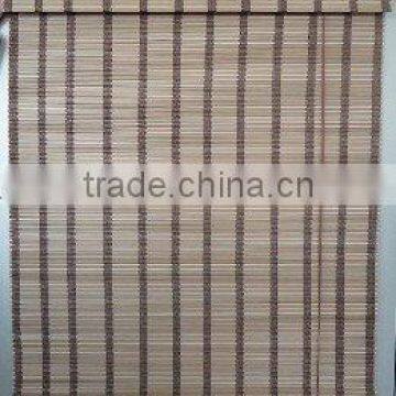 faux bamboo roman blind-roll up