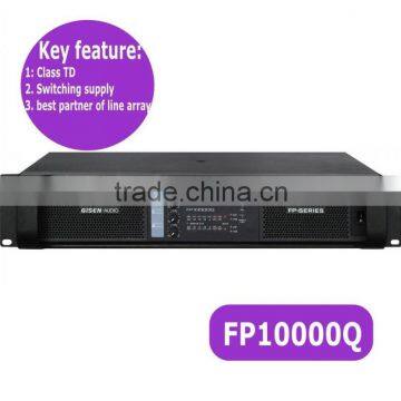 FP10000Q power amplifier 4x1300w