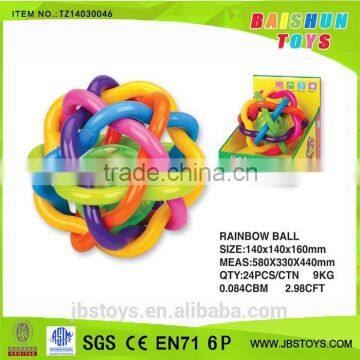 Hand Bells Rainbow Colored Ball TZ14030046