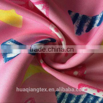 Cute Pink Bowknot Print Oxford Fabric for Makeup Bag