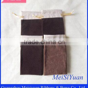 10*15cm Red Christmas Organza Favor Bag With Ribbon Drawstring photo-3