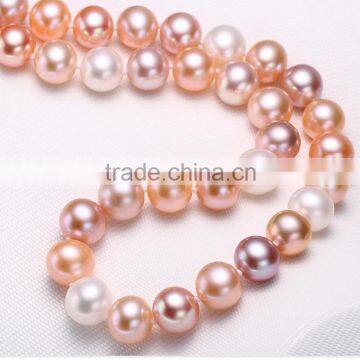 Style Charming Freshwater Vintage Pearls Mix Colors Necklace