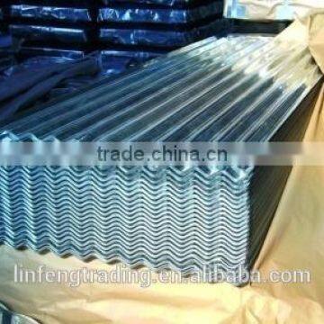 Galvanized corrugated sheet/roofing corrugated plate (zinc/color-coated)