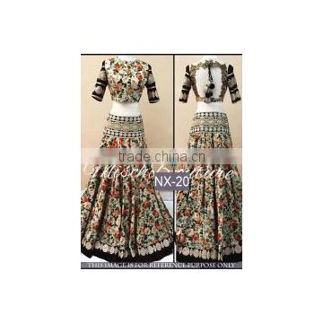 Penchant Light Turquoise Georgette Designer Lehenga Choli/Buy Indian Lehenga Choli for Women