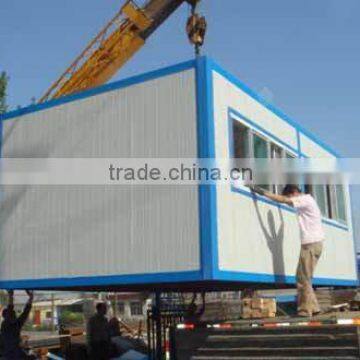 Movable foldable prefabricated container house