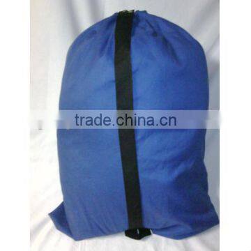 PROMOTIONAL HEAVY DUTY CANVAS LAUNDRY BAG WITH STRAP