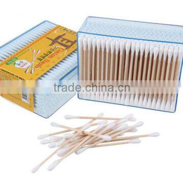 Wooden stick earbuds cotton buds