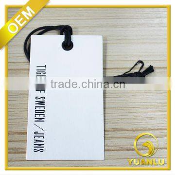 Custom Paper Garment Hang Tags for Jeans