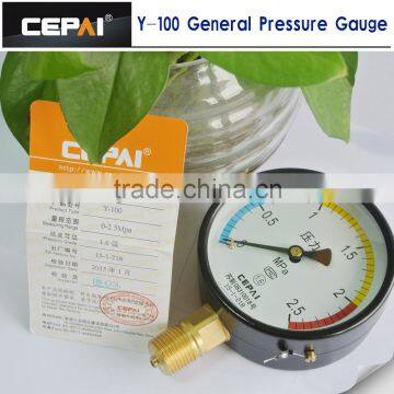 Y-100 Bar Pressure Gauge