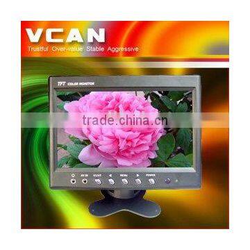 7.0 inch headrest TFT LCD monitor with wide screen