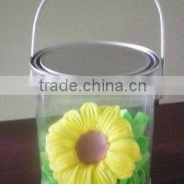 plastic cylinder for packing gift toy accessories cosmetics sets perfumes