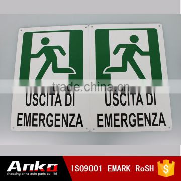 Fire Exit Luminous Signs, reflective tape for firefighter