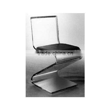 acrylic Z shaped chair / funiture