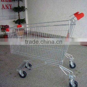 russian style supermarket shopping trolley