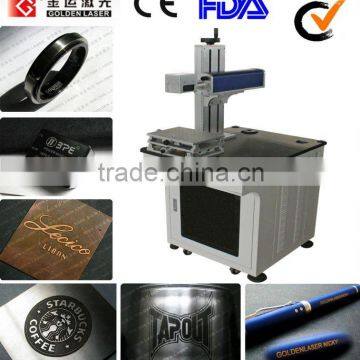 Fiber Laser Engraving Machine 20W for Watch Back,Rings,Gift,Stainless Steel Flask